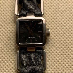 Vintage Leather Deisel Women's Watch